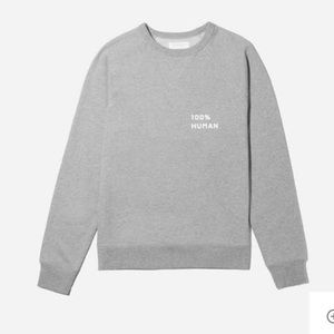 100% Human unisex Everlane Sweater